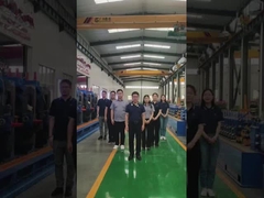 Linea di produzione di tubi in acciaio ad alta precisione tensione 380v / 440v