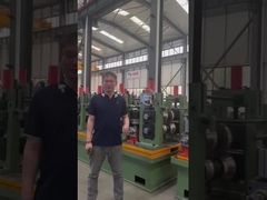 Macchina di lavorazione di tubi in acciaio al carbonio 12M Macchina di produzione di tubi con controllo PLC