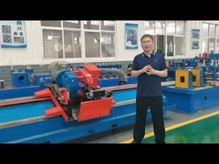 Linea di produzione di tubi in acciaio a gas stabile 80m/min Hrc