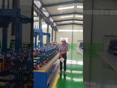 Macchina per tubi in acciaio ERW ad alta efficienza 6-32mm OD Controllo PLC