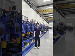 Tubo Mill di Precisione per Tubi in Acciaio Inossidabile 10m/min Saldatura TIG