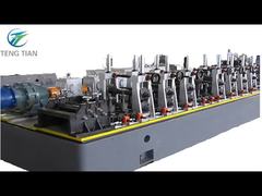 Macchina per la produzione di tubi in acciaio ERW con controllo PLC 76-168mm OD