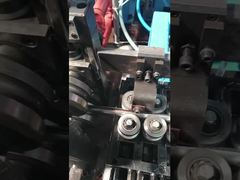 Impianto per la produzione di tubi saldati in acciaio al carbonio controllato da PLC, da 6m a 18m