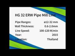 Ti presentiamo la macchina per tubi in acciaio al carbonio, 500 kW, 70 m/min