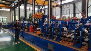 Laminatoio per tubi completamente automatico in metallo ERW per la produzione di tubi per saldatrici per tubi