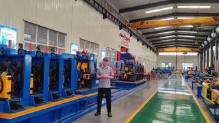 Fresatrice per tubi per saldatura ad alta frequenza per la produzione di tubi rettangolari quadrati rotondi