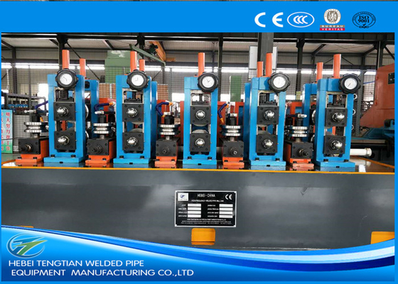 Linea di produzione di tubi in acciaio rotondo / rettangolare ERW