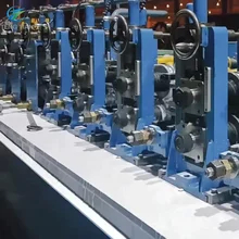 6mm Mural Tube Mill Machine con controllo PLC e rulli induriti Cr12