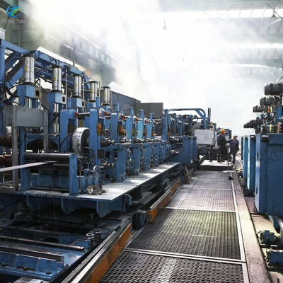 Fabbricazione di tubi ERW con taglio automatico e saldatore per tubi in acciaio al carbonio
