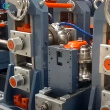 Macchina di lavorazione di tubi in acciaio al carbonio 12M Macchina di produzione di tubi con controllo PLC