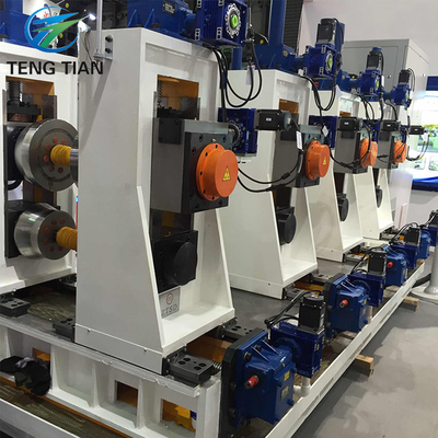 Macchine di produzione di tubi quadrati di acciaio automatici ad alta produzione