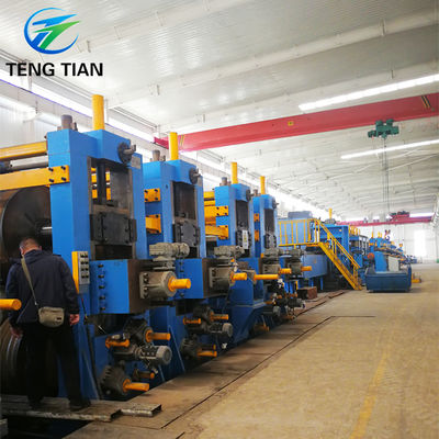 Linea di laminazione per tubi in acciaio al carbonio ad alta frequenza da 426 mm, azionamento elettrico