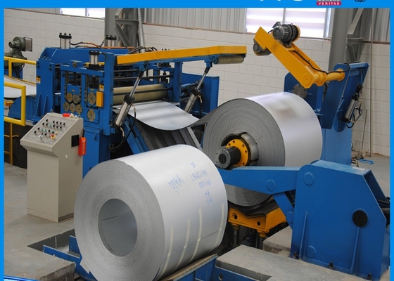 0.6mm Plate Cutting Coil Slitter Machine High Speed Steel Slitting Machine