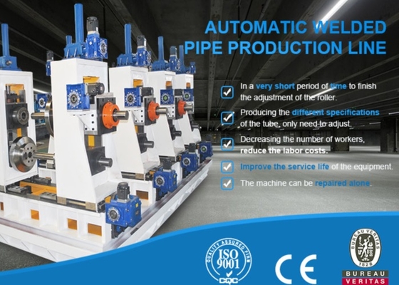 PLC Control Cnc Alta Precisione Produrre Pipe Machine Tubo Automatico