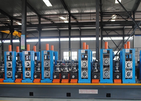 Macchina per la formatura di rulli rotondi a macchina per laminatoio per tubi in acciaio al carbonio ad alta velocità Hg 50