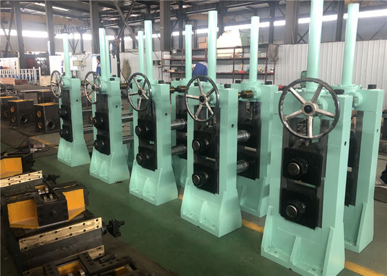 130x130mm Quadrato Rondo Tube Rolling Mill 7mm Spessore Tube Mill Machine