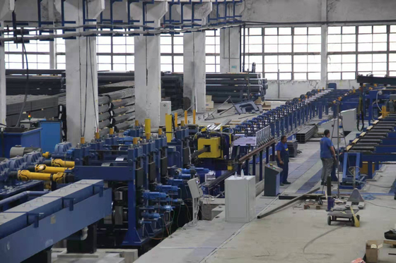 Controllo PLC quadrato a saldatura ad alta frequenza 250x250x12mm