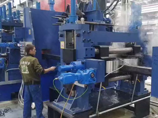Fabbricazione di tubi ad alta frequenza saldata 200x200x10mm Fabbricazione automatica di tubi a cambio rapido per tubi quadrati