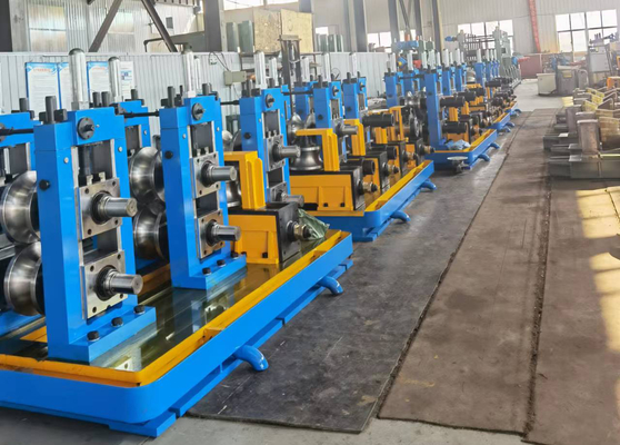 Macchine per la lavorazione di tubi ad alta efficienza Acciaio al carbonio Q235 per quadrati rotondi