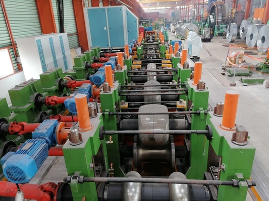 Macchine per la fabbricazione di tubi saldati a controllo PLC per tubi in acciaio al carbonio
