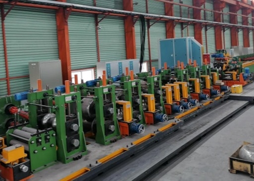 Linea di precisione del mulino a tubi velocità massima 50 M / min diametro 219 mm spessore 3 - 9 mm