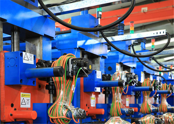 Fabbricazione di tubi ad alta frequenza saldati 200x200 mm tubi di acciaio automatici