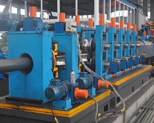 Spessore blu ad alta frequenza 1 - 3 mm Fabbrica di tubi saldati di 60 mm di diametro Velocità 25m / min