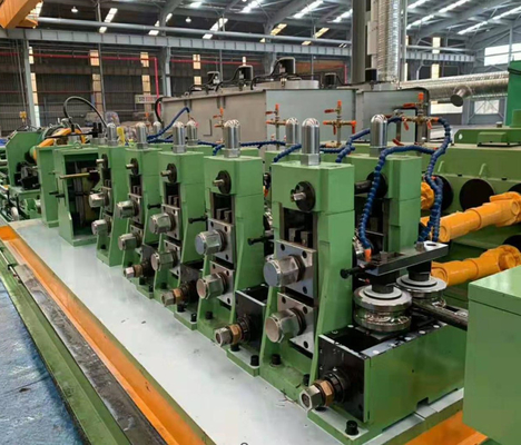 Verde Grande mulino automatico ad alta frequenza di tubi di diametro 76 mm-153 mm Hg153