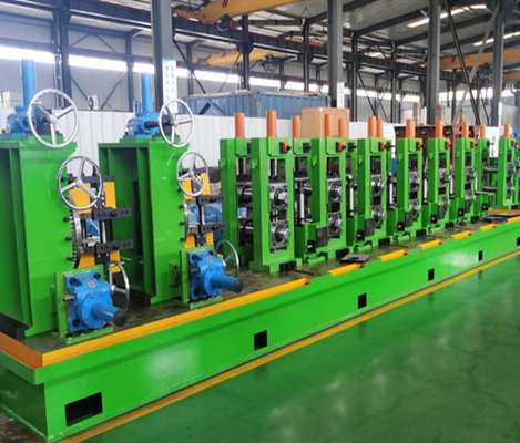 Verde Grande mulino automatico ad alta frequenza di tubi di diametro 76 mm-153 mm Hg153