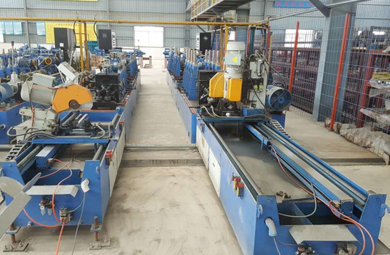 OD 1000-2100mm Max 80m/Min Square Tube Mill fabbricare apparecchiature di saldatura a telaio di ferro