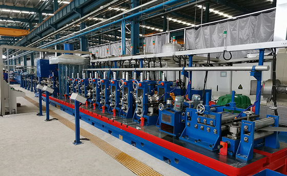 ISO9000 HG60 Roll Forming Tube Mill Machine Galvanizzato Pipe Mill Efficiente dal punto di vista energetico