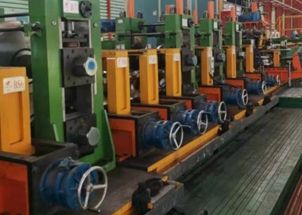 Linea di produzione di tubi in acciaio di spessore di 153 mm con CE