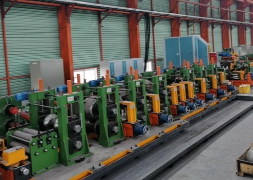 Linea di produzione di tubi in acciaio di spessore di 153 mm con CE