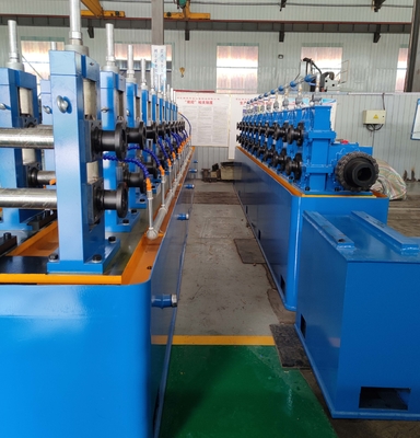 114.3 mm Mollino di tubi quadrati Velocità massima di formazione 60 m/min