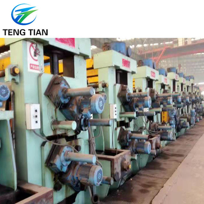 400x400mm Acciaio al carbonio Striscia ERW Acciaio Quadrato Tube Mill Pipe Machine