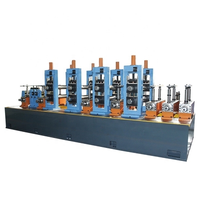 Fabbricazione di tubi saldati ad alta frequenza 20t 80x80mm Linea di produzione di tubi saldati per spessore della parete 1,0-3,0mm