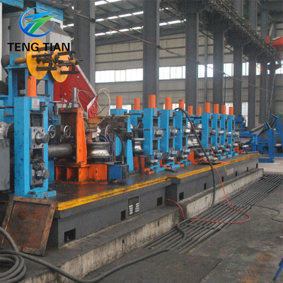140 mm 50-100 mm High Speed Tube Mill Machine con rullo squueze