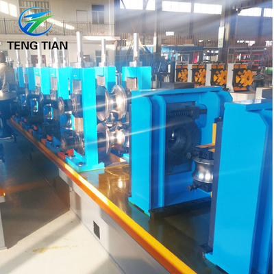 140 mm 50-100 mm High Speed Tube Mill Machine con rullo squueze