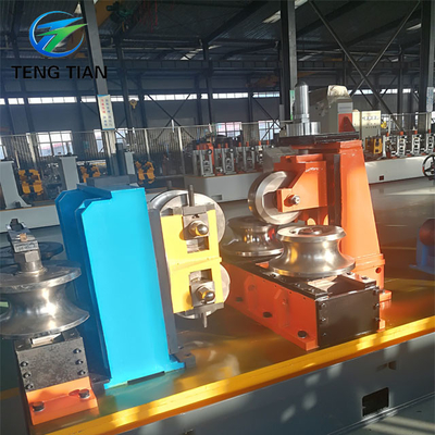 140 mm 50-100 mm High Speed Tube Mill Machine con rullo squueze