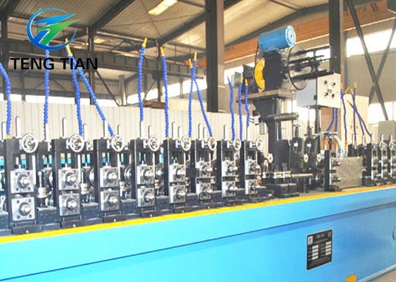 Plc 1000kw Pipe Making Machine con lunga durata di vita della linea di produzione di tubi in acciaio