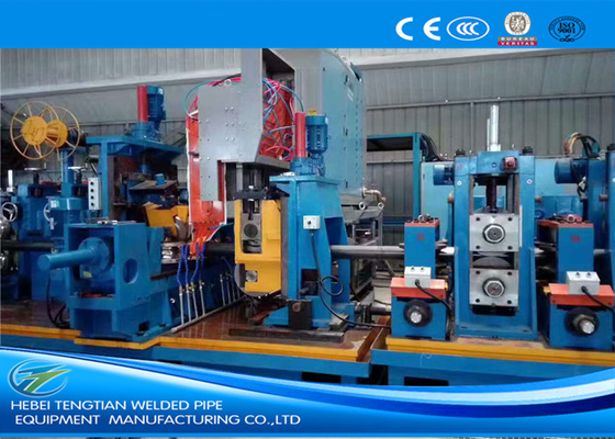 Fabbricazione di tubi di precisione Fabbricazione di tubi industriali saldati Fabbricazione di acciaio galvanizzato 70m/min Velocità di funzionamento