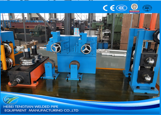 Friction Saw Cutting SS Hf Tube Mill Machine Worm Gearing Customized Heavy Duty