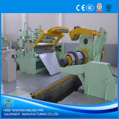 PLC Control First Garde 25 strisce Colore verde CE ISO Macchina di taglio in acciaio