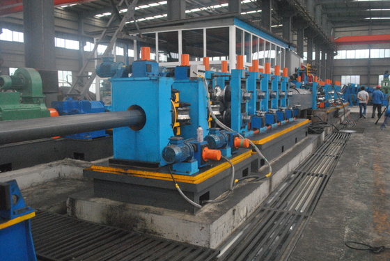 Mollino di tubi saldati a forma rettangolare Hf ERW165 completamente automatico