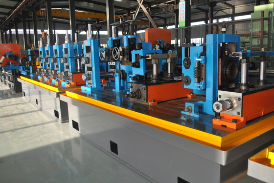 Automatico diametro 13-50 x 0,6-2 mm piastra di acciaio Tube Mill Machine macchina laboratorio per fare tubo quadrato
