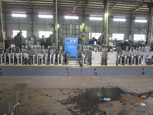 PLC Control ERW Saldatura tubo in acciaio inossidabile macchina di fabbricazione 114mm OD diametro