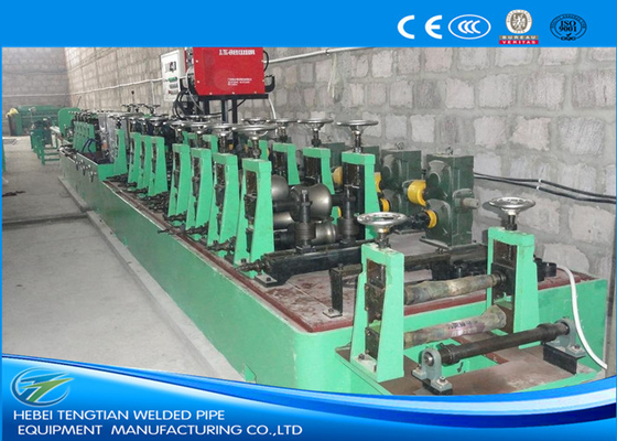 Tubbi di acciaio a rotolamento Ss Pipe Making Machine PLC Control Colori personalizzati