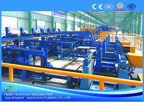 Macchina per la produzione di tubi in acciaio al carbonio galvanizzato 380V 50HZ imballaggio automatico