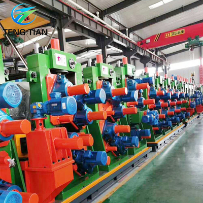Saldatura HF completamente automatico di acciaio quadrato tubo mulino macchina di produzione di tubi mulino