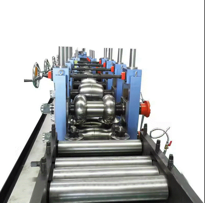 Linea di produzione di tubi in acciaio al carbonio ad alte prestazioni per tubi rotondi da 20 a 76 mm